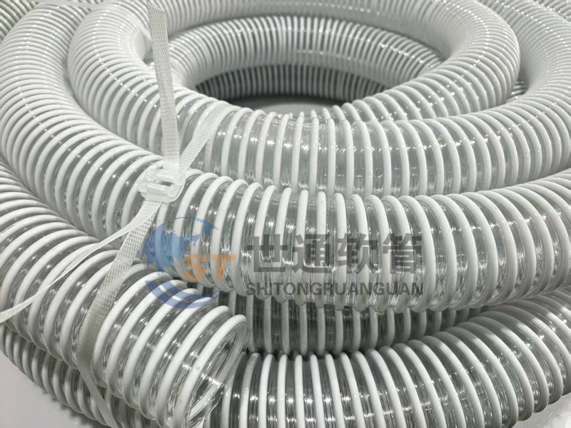 PVC 塑筋管, 塑筋軟管,PVC 塑筋增強軟管, 工業 PVC 塑筋輸送管, 農業灌溉塑筋 PVC 管, 顆粒輸送塑筋軟管 