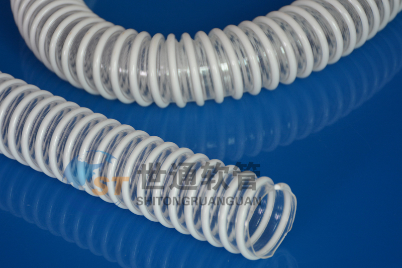 PVC 塑筋管, 塑筋軟管,PVC 塑筋增強軟管, 工業 PVC 塑筋輸送管, 農業灌溉塑筋 PVC 管, 顆粒輸送塑筋軟管 